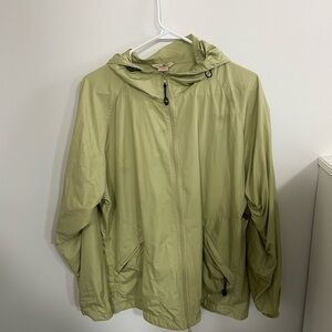 Woolrich Sage Green Hooded Jacket